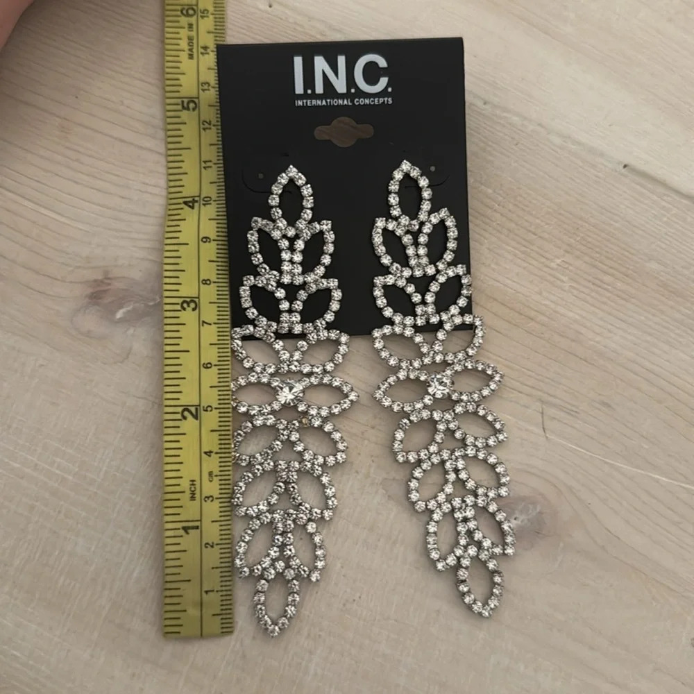 INC chandelier earrings - Picture 4 of 5